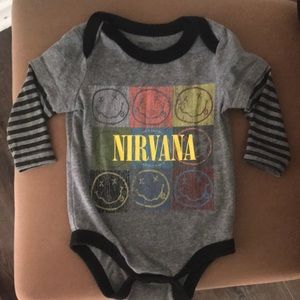 Nirvana Onesie/ Rock Onesie